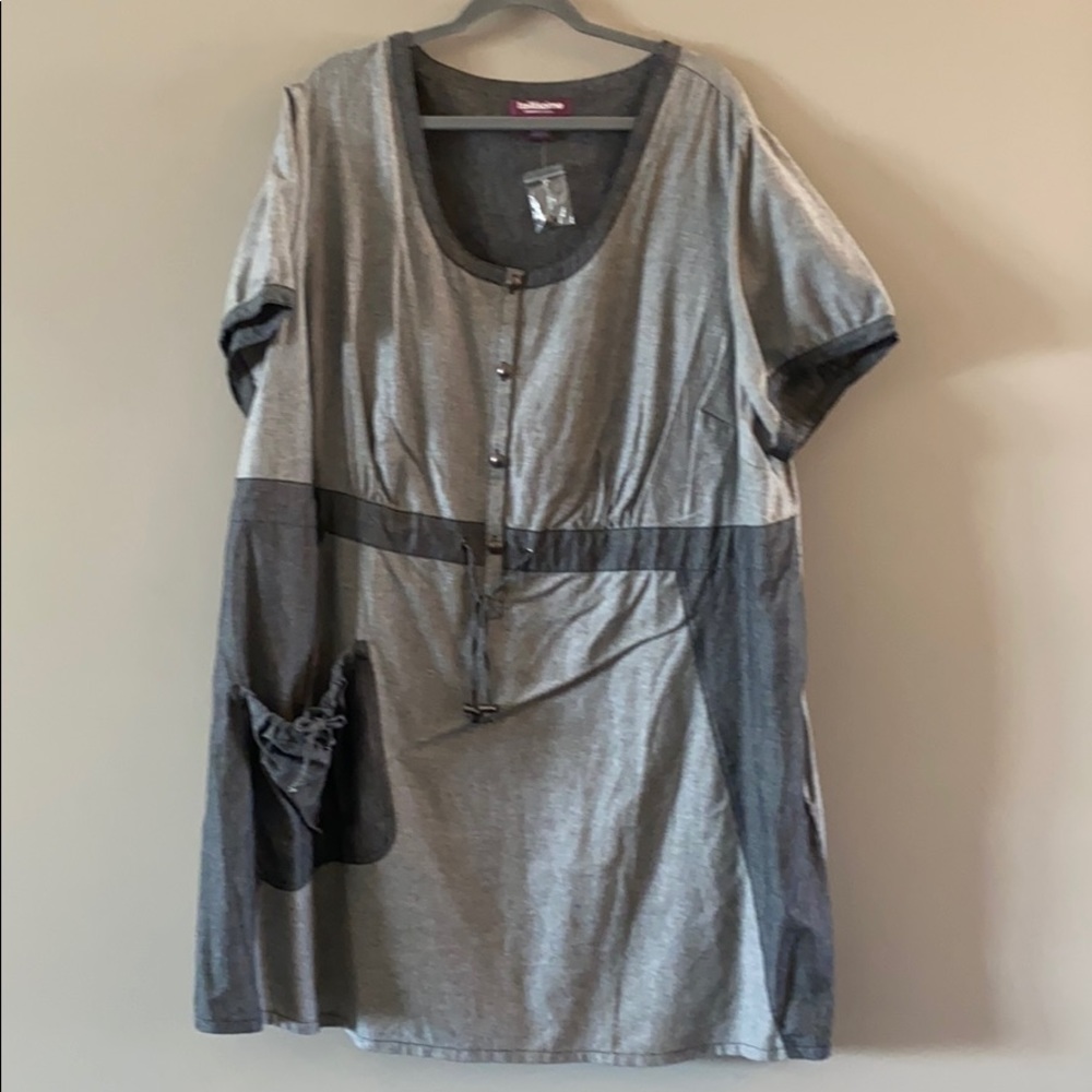 Grey summer dress